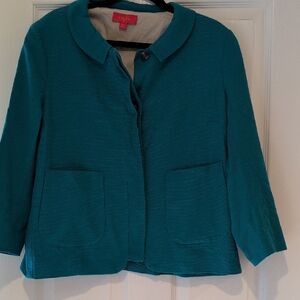 LAVIA Made in Italy Teal Women's Blazer